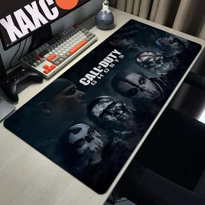 Call of Duty Game Large Mouse Pad PC Gaming Accessories Desktop Extended Table Mat XL Laptop Office Rubber Carpet Soft Mausepad