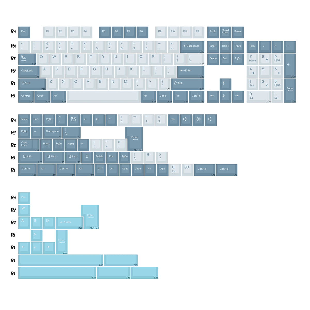 KBDiy 174 Keys Retro GMK GMK Hammerhead Dark PBT Keycap Double Shot Cherry Profile Key Caps For MX Switches Mechanical Keyboard