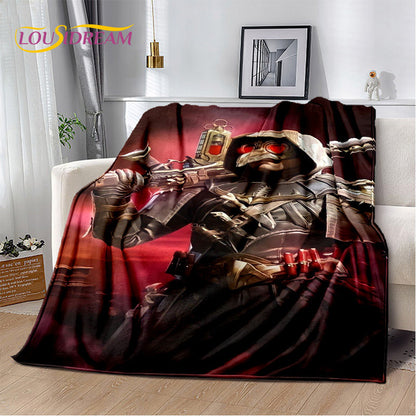 COD 3D, manta suave de felpa para gamers de Call of Duty, manta de franela para sala de estar, dormitorio, camas, sofá y oficina