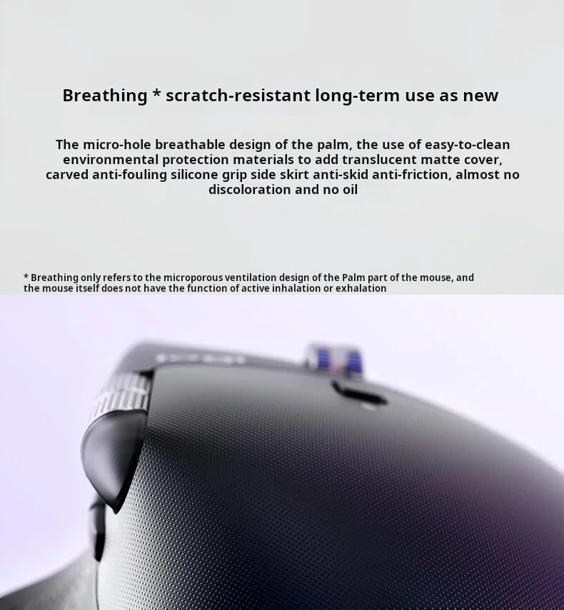 Ratón inalámbrico Bluetooth ergonómico Logitech MX Master 4 con retroalimentación háptica, anillo de acciones, MagSpeed, 8000 DPI y batería de 70 días