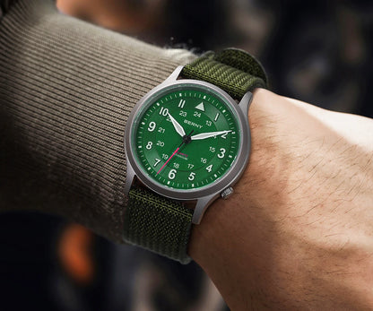 BERNY Titanium Watches for Men Super Luminous Sapphire Field Men's Watch Outdoor Quartz Wristwatch Lightweight 5ATM
