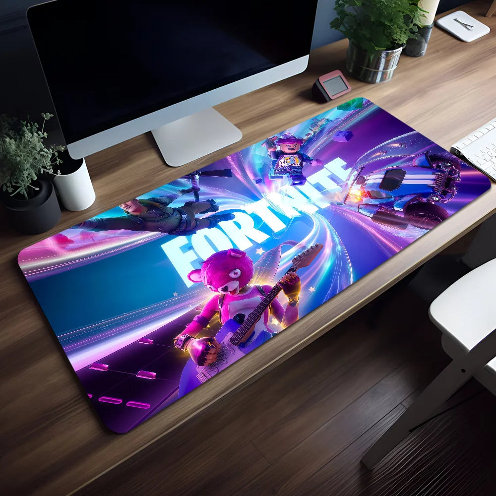 F-FORTNITE Mouse Pad MousePad Non-slip Lockedge Survival Shooting Office Student Gaming Thickened Large Game Writing Pad Cushion