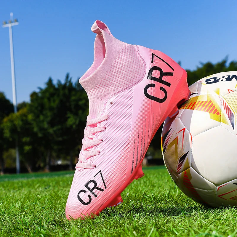 Moški nogometni čevlji Profesionalni futsal Visokokakovostni nogometni čevlji Špikasti čevlji Ženski Unisex Ultralahki TF/FG superge