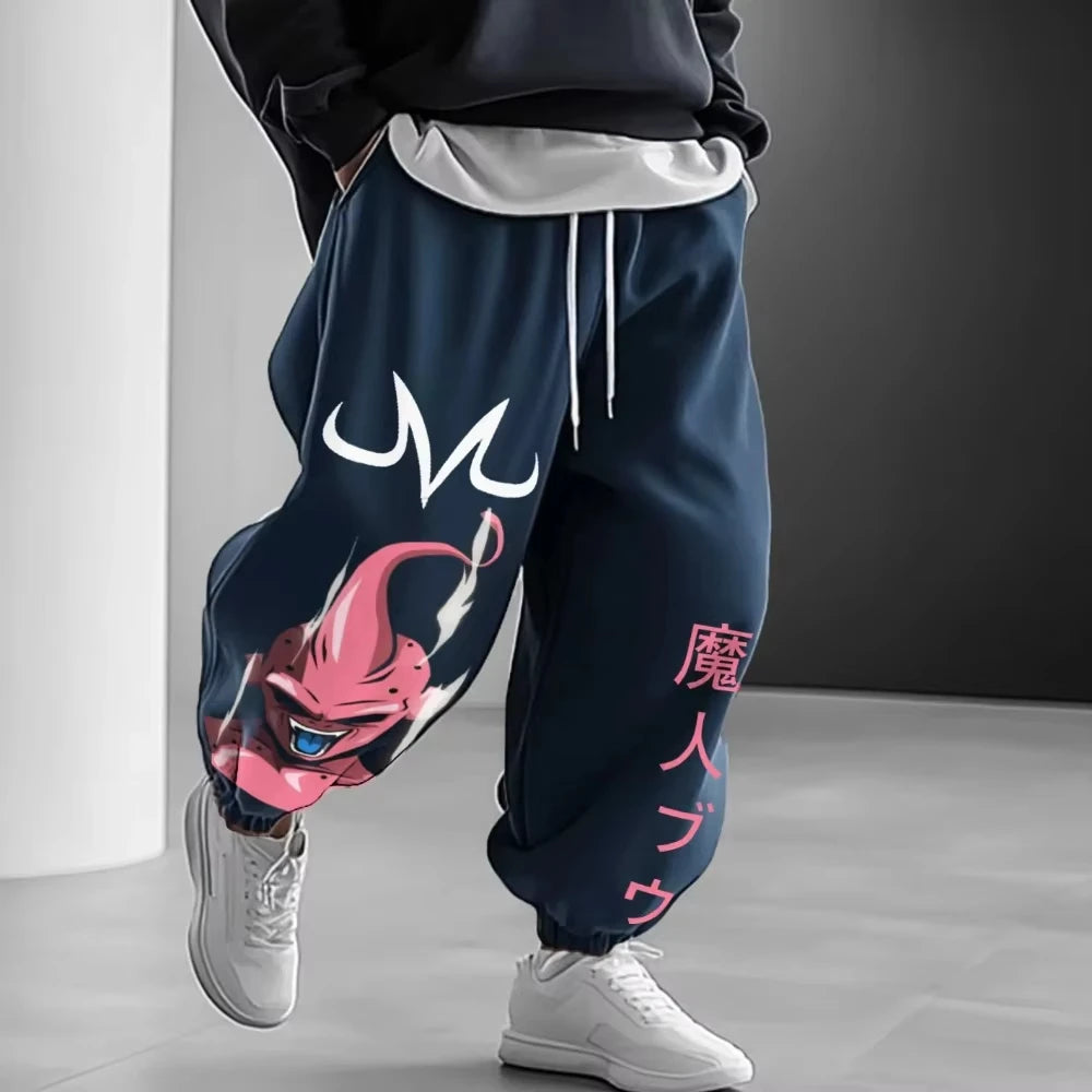 Pantalones deportivos Dragon Ball para hombre Broly primavera, otoño e invierno, anime japonés, jogger Y2K Harajuku de algodón