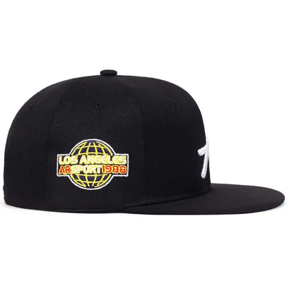 Unisex Gothic Letter Embroidery Hip-hop Hats Spring and Autumn Outdoor Adjustable Casual Hats Sunscreen Hat