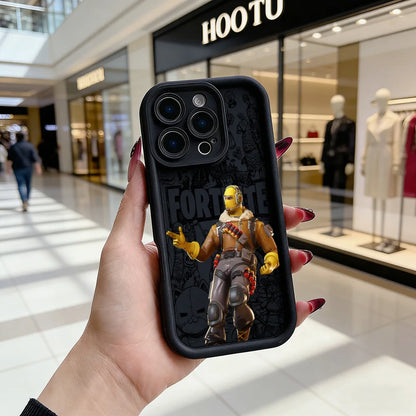 Game Fortnite Phone Case for iPhone 17e 17 16e 16 15 14 13 12 11 Air Pro Max Mini XR XS X 7 8 6 6s Plus Soft TPU Back Cover