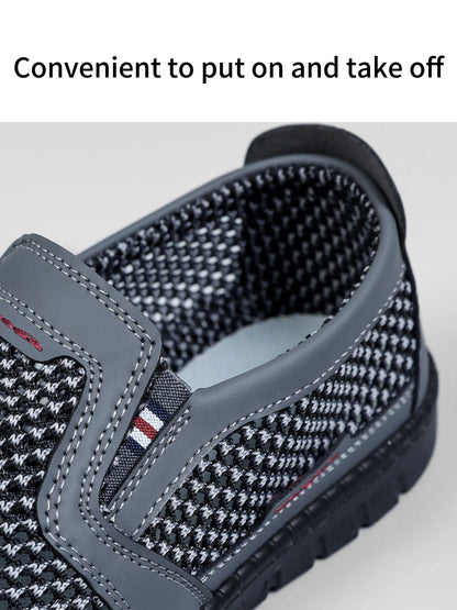 Zapatillas deportivas para hombre. Orificios de ventilación multifacéticos, que eliminan el olor sin cubrir los pies. Zapatillas deportivas informales. Zapatillas de diseño.