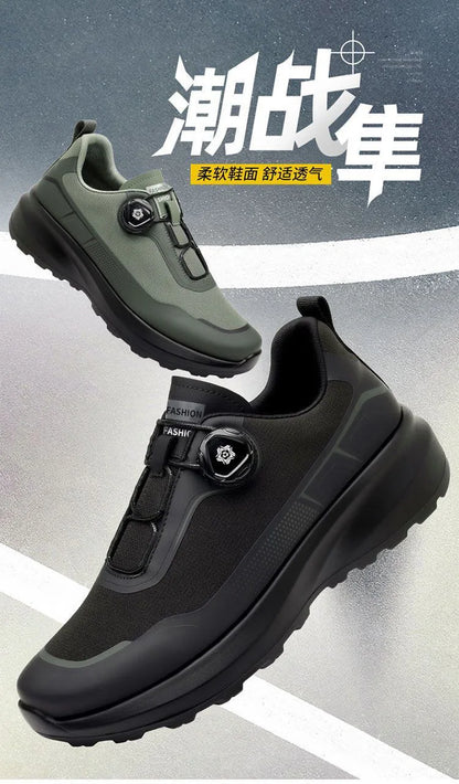 Męskie trampki outdoorowe – nowość na wiosnę i lato, buty sportowe z grubą podeszwą, męskie buty turystyczne, buty typu „daddy shoes”, obuwie codzienne dla mężczyzn
