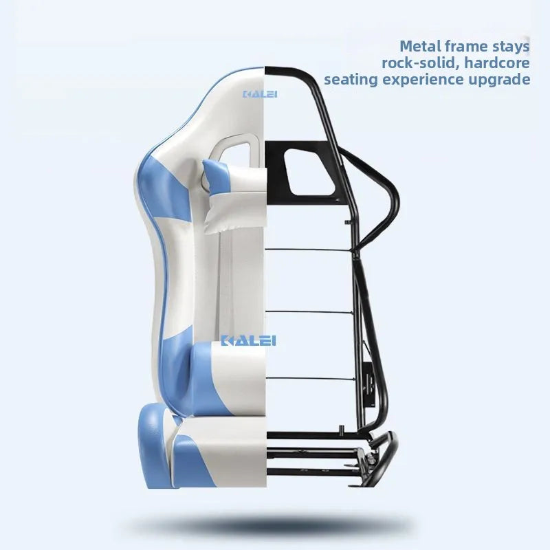 Ergonomic Gaming Chair Racing Style Computer Chair with Adjustable Armrests, Reclining Office Chair, E-Sports Chair for Home & Office