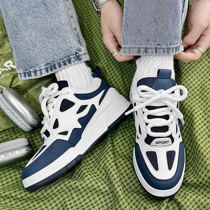Modne muške cipele, trendi street skateboard cipele, luksuzni brend, tenisice za trening, prozračne mrežaste casual cipele, tenis masculino
