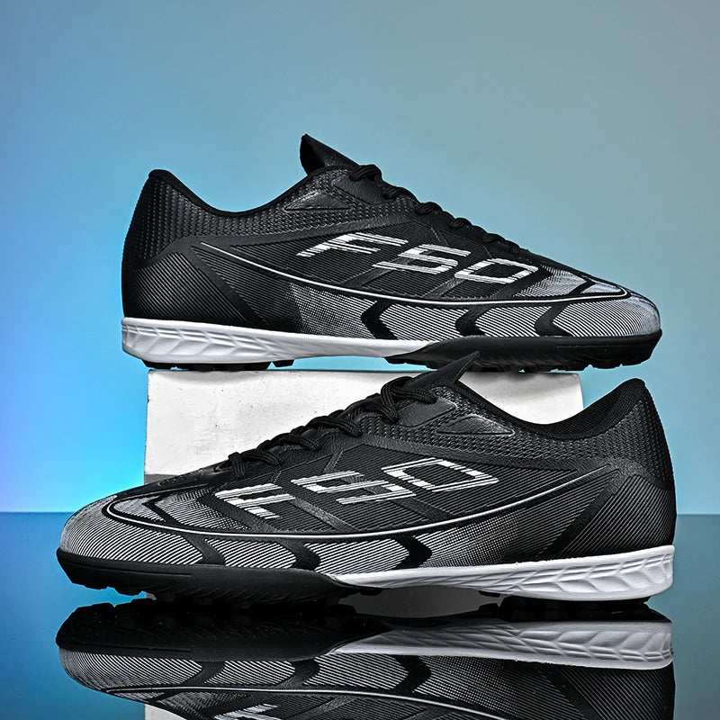Chaussures de football pour hommes de haute qualité F50-Hyperfast, crampons de football pour terrain synthétique, baskets pour garçons, chaussures de football d'entraînement FG, Chuteira Campo 35-45