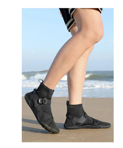 Outdoor Sport Hiking Wading Sneakers Unisex Swimming Water Shoes High Top Barefoot Beach Aqua Shoes Fitness Diving Surf Sandals