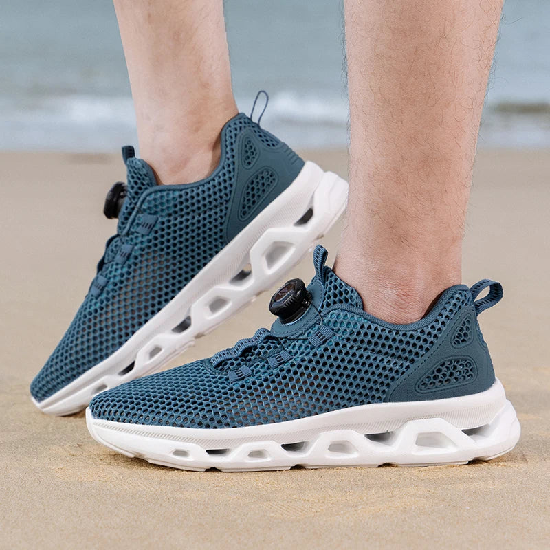 2026 Men and Women Quick-Dry Wading Shoes, Water Breathable AquaIn Upstream Antiskid Outdoor Sports Wearproof Beach Sneakers, Sizes 39-46