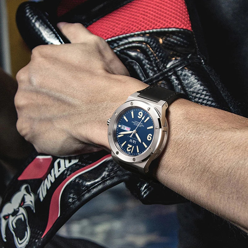 IW New Fashion Date Men Watch MIYOTA Automatic Movement Luminous Top Brand Luxury Sports Mechanical Watch Relogio Masculino