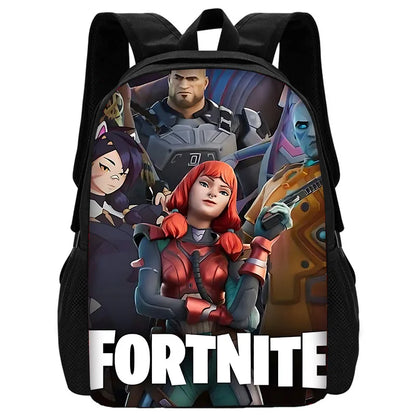 Classic Game Fortnite Kids Backpacks for Boys and Girls Student Birthday Gift Child School Bags Unisex Camping Durable Rucksack
