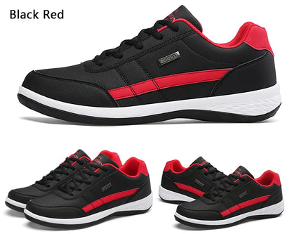 Men's Walking Shoes - Slip-On Tennis Running Shoes Memory Foam Lightweight Work Sneakers for Indoor Outdoor Gym