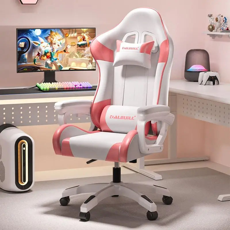 Ergonomic Gaming Chair Racing Style Computer Chair with Adjustable Armrests, Reclining Office Chair, E-Sports Chair for Home & Office
