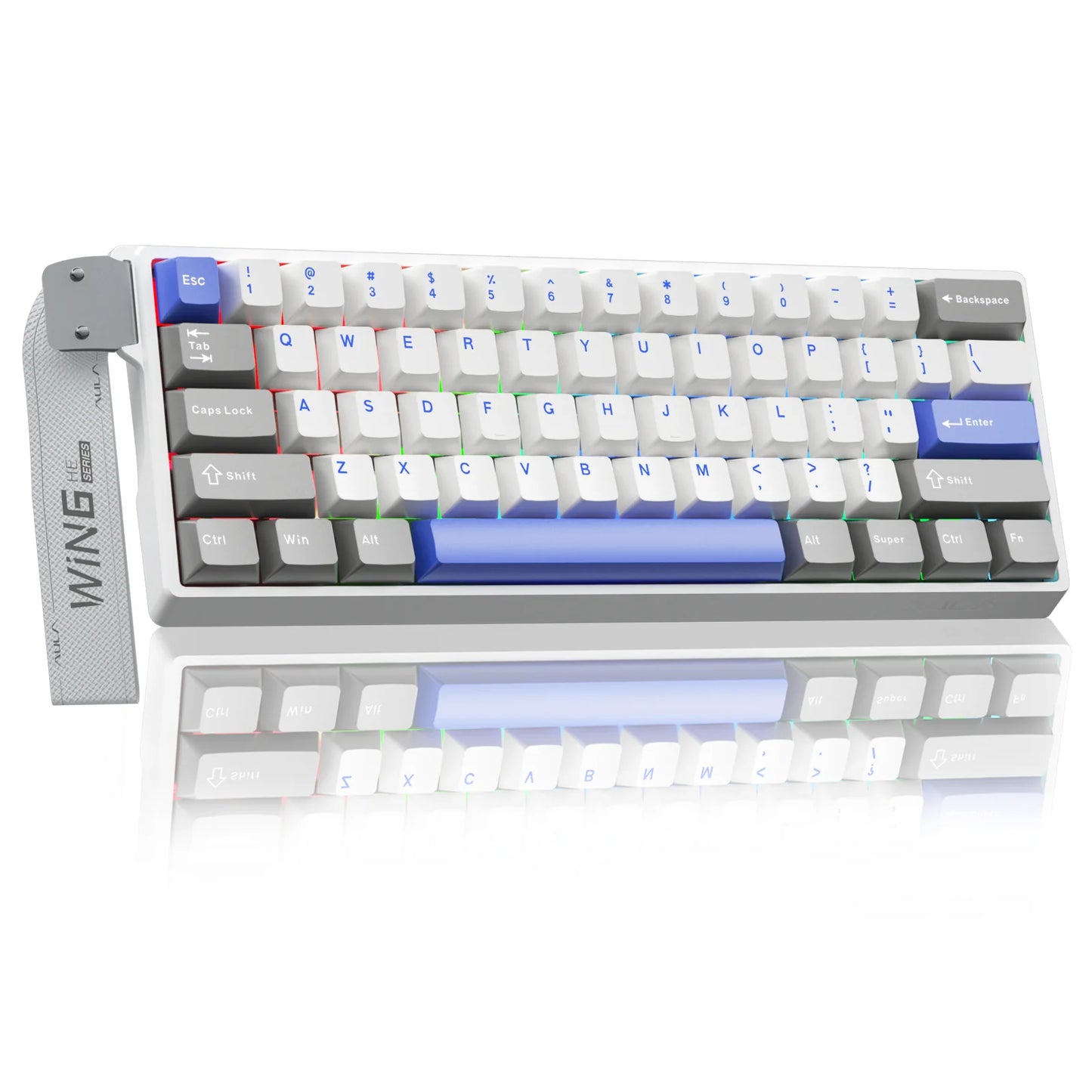 WIN60PRO Magnetic Switch Keyboard Rapid Trigger 8K Return RGB Hotswap 60% Layout Esports Gaming Keyboard