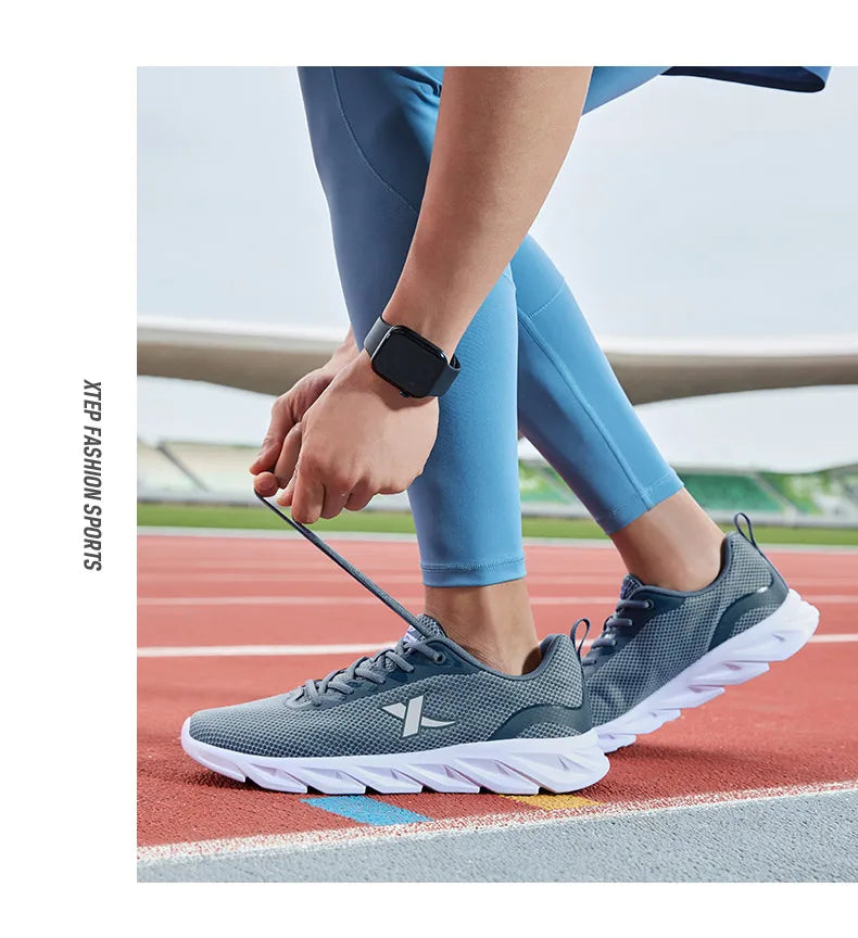 Xtep Running Shoes for Men 2021 Summer Lightweight Men's Sports Shoes, Cushioning Jogging Breathable Sneakers 879219110037