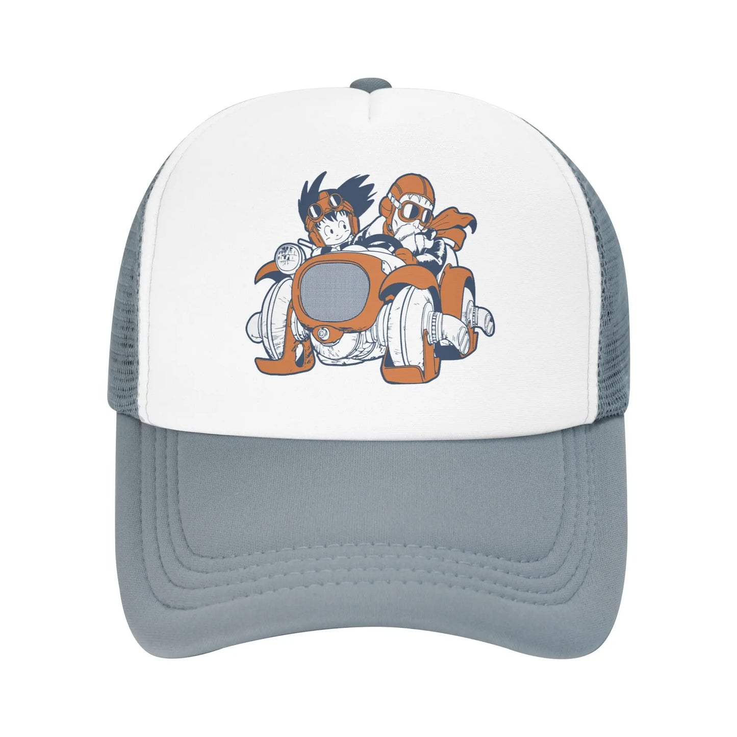 Goku Muten Roshi Dragon Ball Z Baseball Caps Sport Sun Hat Anime DBZ Hats Breathable Polyester Trucker Cap Summer Trucker Caps
