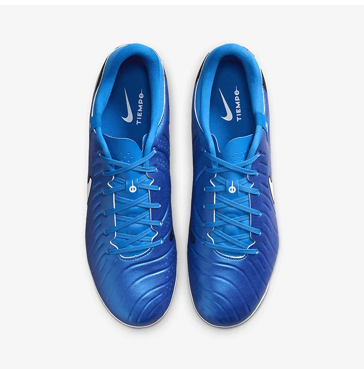 Nike originalni novi moški nogometni čevlji z nizkim zgornjim delom iz umetne trave, lahki, model DV4340-400