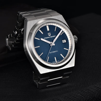 Pagani Design Men's Fashion Automatic Mechanical Watch Miyota8215 Luxury Sapphire AR Coated Stainless Steel Waterproof