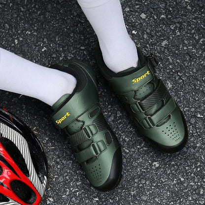 Pantofi de ciclism pentru bărbați fără crampoane, pantofi MTB pentru pedale plate, pantofi de viteză din cauciuc antiderapant pentru biciclete de șosea, adidași de curse pentru femei pentru biciclete montane