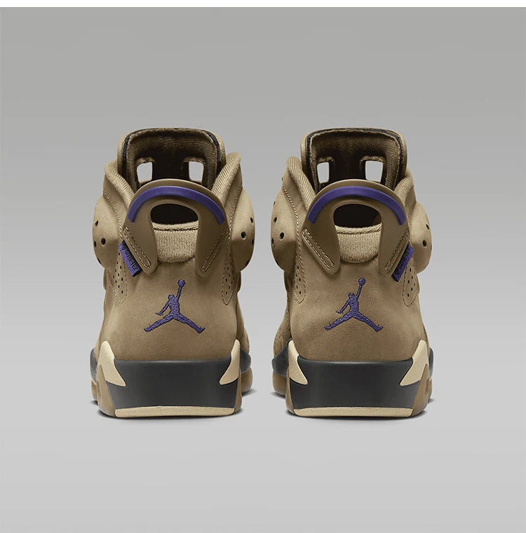 Nike genuine Air Jordan 6 Women's Retro High-Top Basketball Shoes FD1643-300