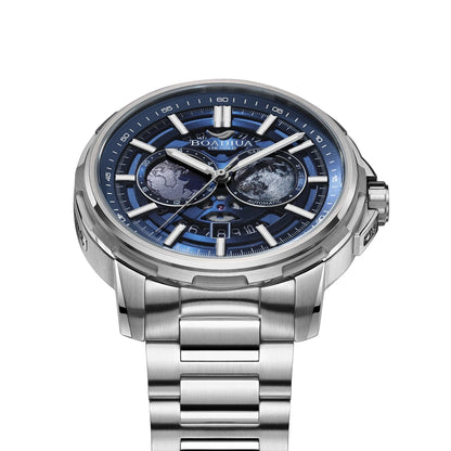 BORIAGE(BOAIJIUA) Automatic Mechanical Watch Creative Starry Sky Watch Water Resistant  Mechanical Watches Birthday Gift for Men