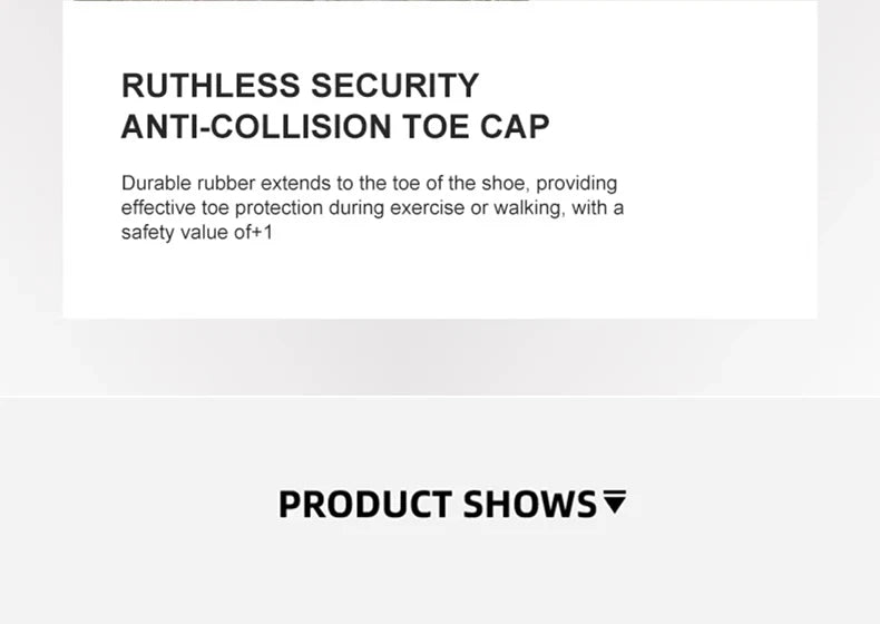 ‌Hikeup Men's Outdoor Hiking Shoes Lightweight Energy Return Trekking Walking Sports Shoes with Strong Grip & Support