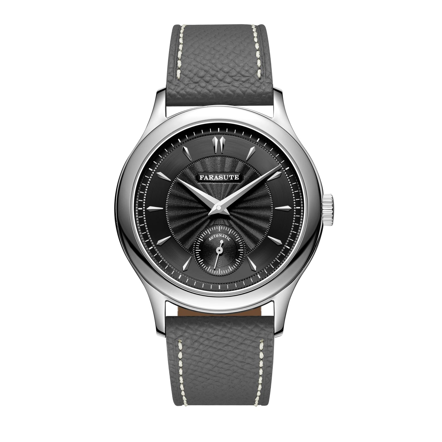 FARASUTE Luxury Mechanical Watch 316L Stainless Steel Case Hangzhou Customized Movement Small Second Hand Dial Men's Watch Gift
