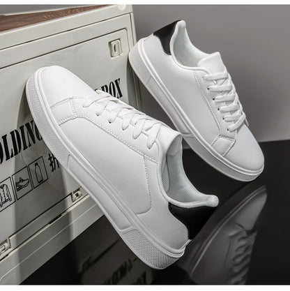 Pantofi bărbați din piele PU, adidași, pantofi casual la modă, pantofi de timp liber pentru bărbați, încălțăminte bărbați, pantofi vulcanizați, pantofi pentru cupluri, pantofi pentru femei