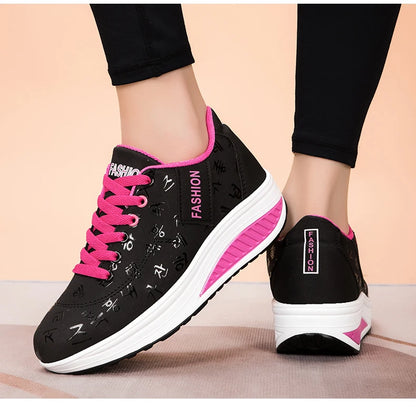 Adidași pentru femei, pantofi vulcanizați la modă pentru femei, pantofi fără toc pentru femei, pantofi de mers pe jos cu platformă, mărimi mari, Zapatillas Mujer