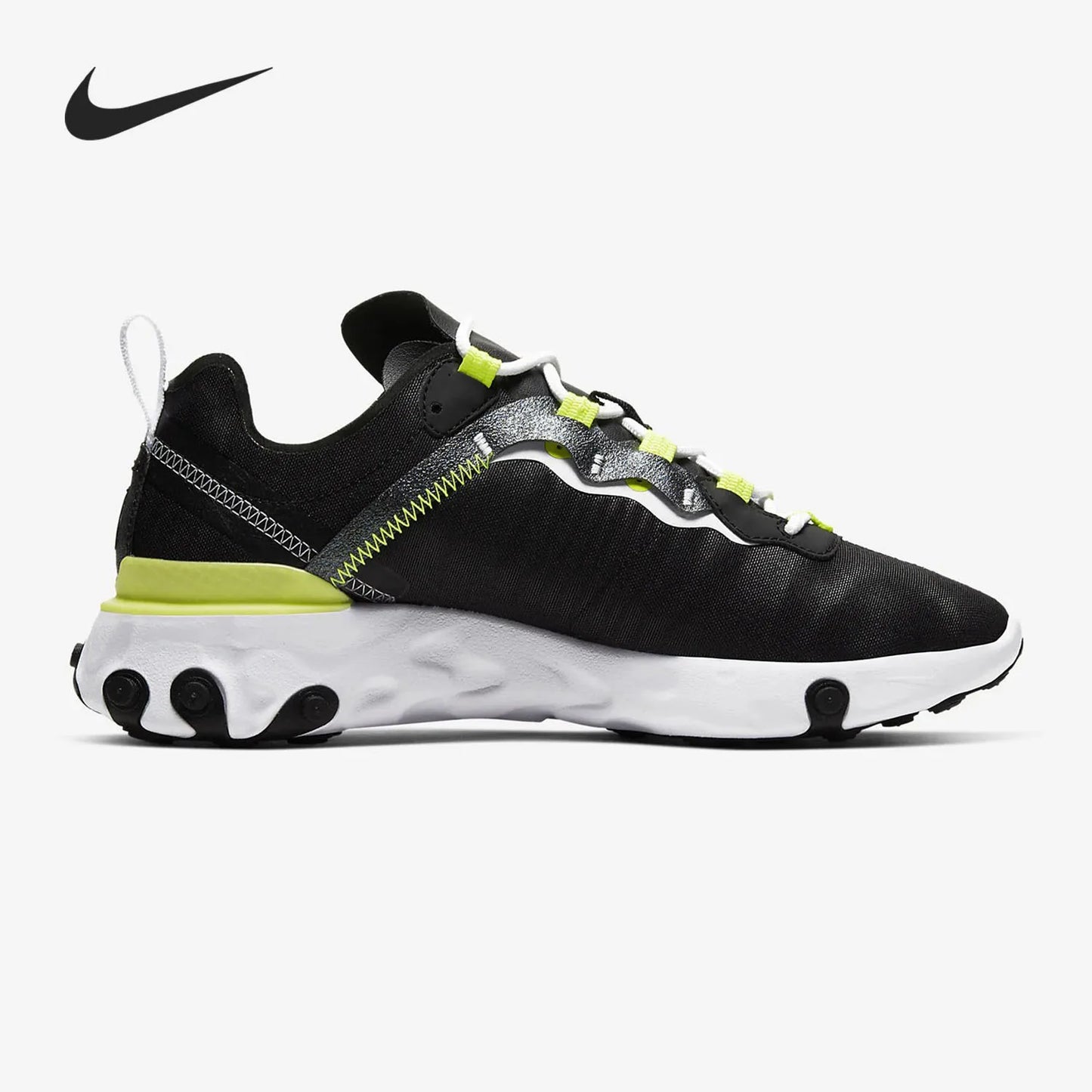 Nike Genuine React Herren- und Damen-Sportschuhe CN3591-001, komfortabel, strapazierfähig und niedrig geschnitten für Freizeit und Sport