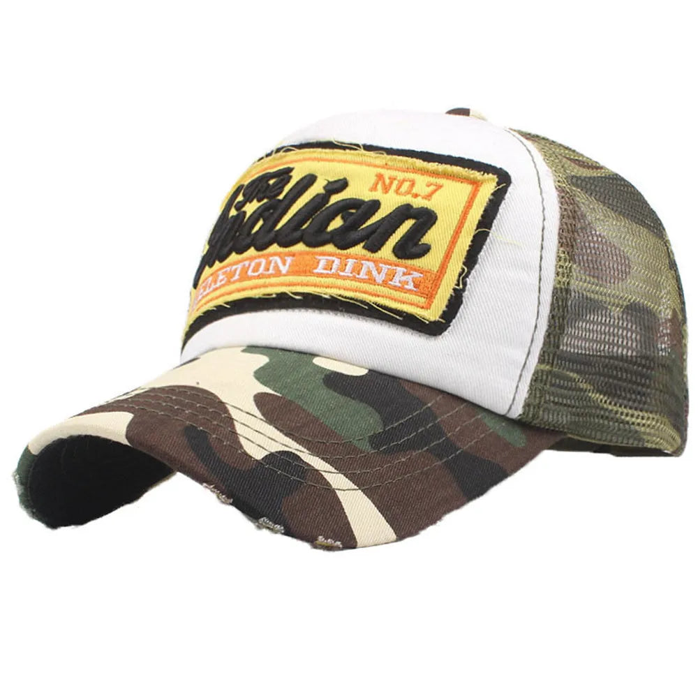 Streetwear Letter Embroidery Mesh Dad Baseball Cap Fashion Snapback Hip Hop Outdoor Y2K Trucker Hats Gorras F2719 for Women Men