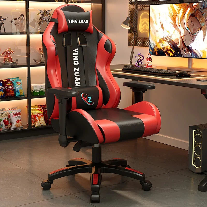 AOLIVIYA Modern Light Ergonomic Gaming Computer Chair Reclining For College Students Men Dormitory Home Office Study Room Seat