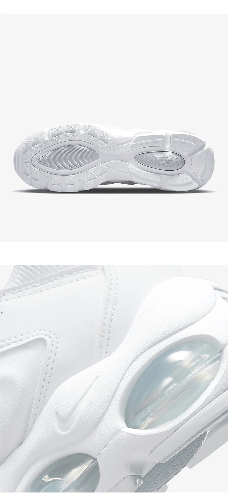 Nike Official Genuine Air Max TW herresko med polstring, lavt skaft, til sport og fritid, DQ3984-102