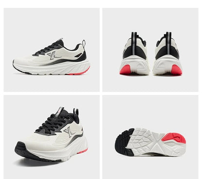 Xtep Men's Running Shoes Lightweight Breathable Shock Absorption Wear-Resistant Durable Cushioned Sneakers 875419110002