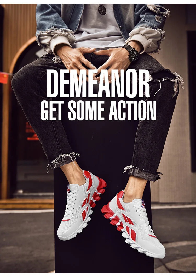 New Men's and Women's Running Shoes Breathable Casual Sneakers Anti-slip Vibration Comfortable Outdoor Sports Walking Shoes 36-48