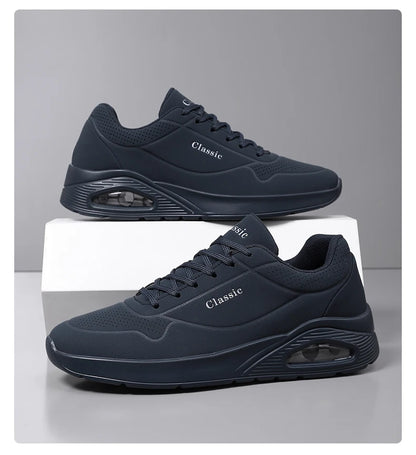 Men's Breathable Shock-Absorbing Running Shoes with Air Cushion Lightweight Low-Top Sneakers for Gym Training Casual Wear