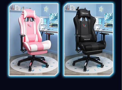 Gaming-Stuhl Computerstuhl Bequemer verstellbarer Sitz Game LIVE Studentenwohnheim Zuhause Ergonomie für langes Sitzen