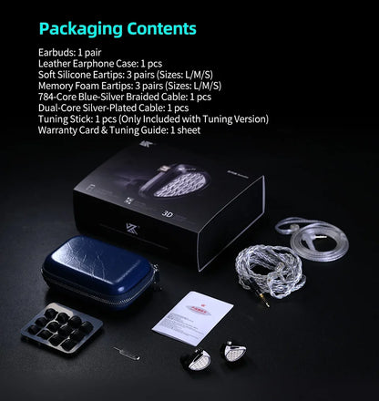 KZ Sonata 14BA Balanced Armature Drive in Ear Earphone Tuning Earbuds Hifi Monitoring Music Game Headphone 2PIN Cable