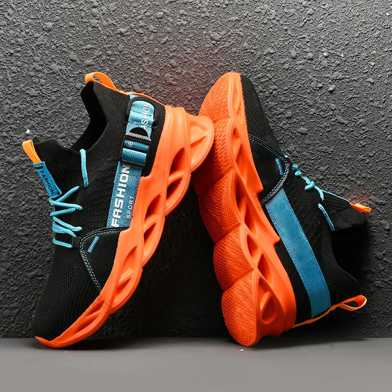 Men's Breathable Fashion Mesh Running Shoes High Quality Unisex Lightweight Tennis Athletic Sneakers 2023