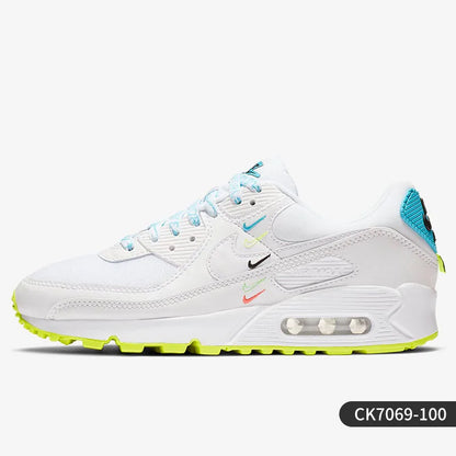 Nike genuine men's and women's AIR MAX 90 QS casual sports low-top running shoes CK7069-100