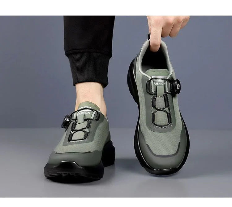 Męskie trampki outdoorowe – nowość na wiosnę i lato, buty sportowe z grubą podeszwą, męskie buty turystyczne, buty typu „daddy shoes”, obuwie codzienne dla mężczyzn