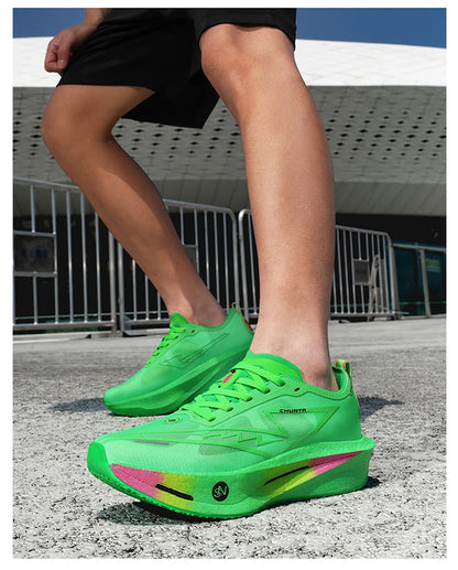 Tekaski čevlji Carbon Board Speciality Marathon za moške, športni, zračni, lahki, za ženske, udobni, protizdrsni, Chunta superge
