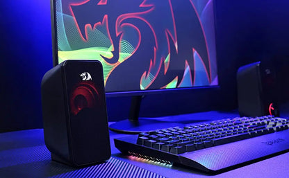 Rato Gaming Sem Fios Redragon M810 Pro, 10000 DPI, Rato Gamer com Fio c/ Tecla Rapid Fire, 8 Botões Macro, Rato Preto/Branco