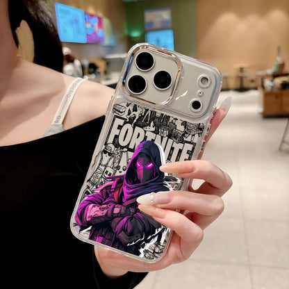 Cartoon Battle Royale Fortnite Phone Case For Xiaomi Mi 15 14T 14 12T 11T 11 Lite Poco M7 X7 X6 F5 F6 X5 X4 GT Pro 4G 5G Cover