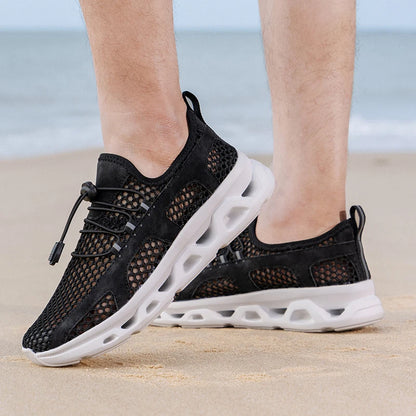 Hombres, mujeres, zapatillas de vadeo de secado rápido, transpirables, AquaIn Upstream, antideslizantes, para deportes al aire libre, resistentes al desgaste, zapatillas de playa, tallas 39-46