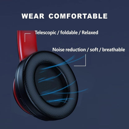 Auscultadores sem fios Bluetooth Over-Ear Lenovo HD200 – Headset gaming estéreo HiFi com cancelamento de ruído e microfone